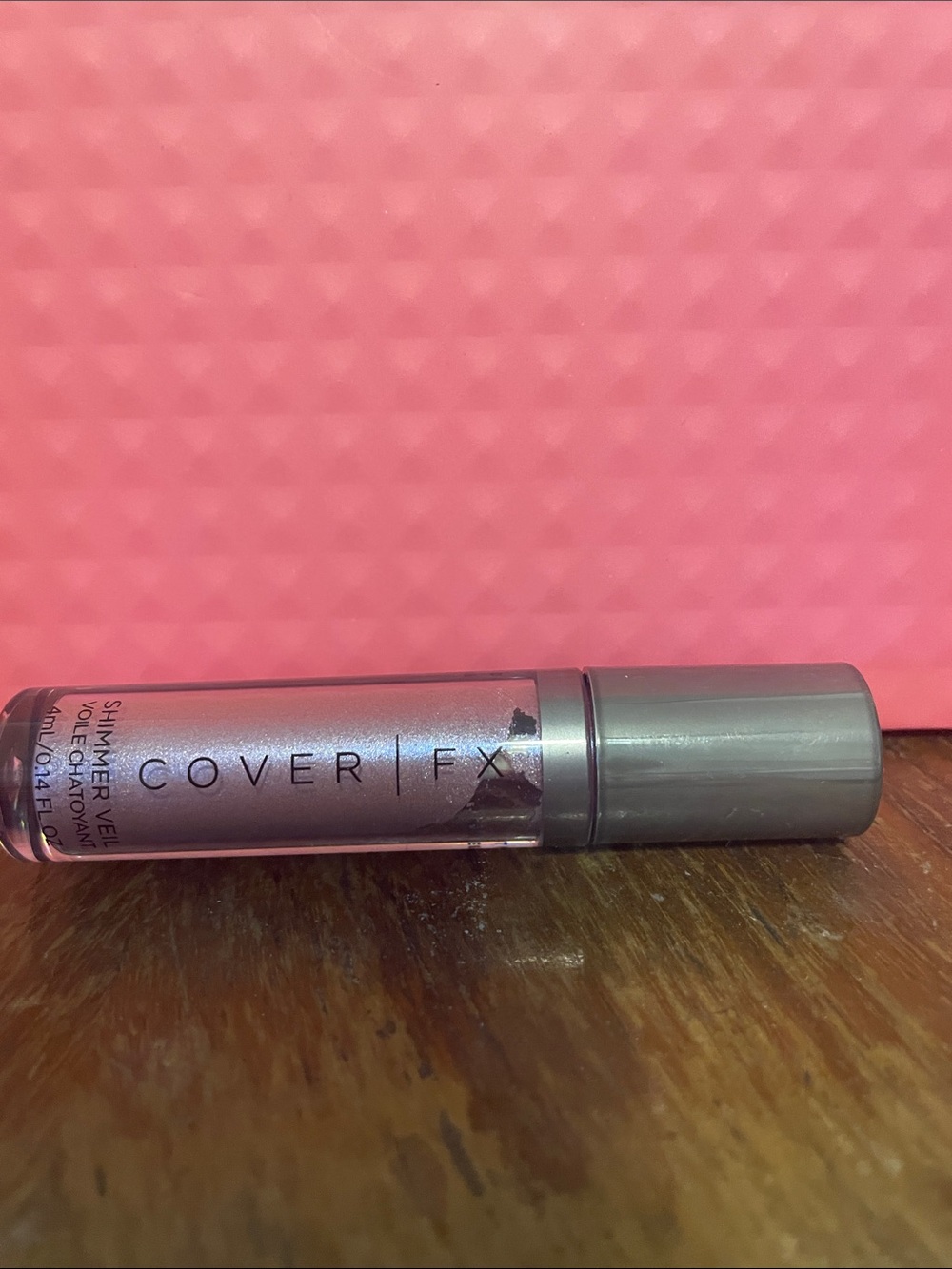 COVER FX Shimmer Veil Liquid Highlighter - Rose Pink